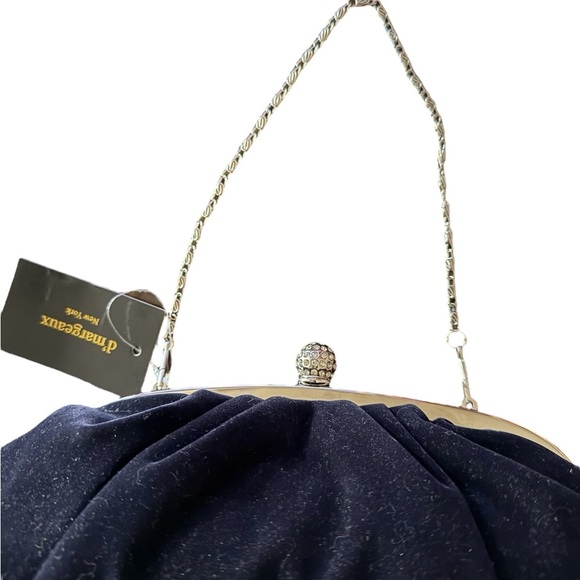 NWT Elegant Navy d’Margeaux Wristlet Clutch - Picture 10 of 12